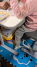 尊眠（ZUNMIAN）儿童学习桌椅写字书桌6-18岁中小学生作业桌椅套装80cm灰色 实拍图