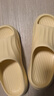 名创优品（MINISO）拖鞋男女家居情侣家用舒适浴室防滑防臭四季拖鞋 鹅蛋黄40-41 实拍图