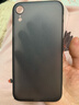 今舞 适用苹果XR手机壳超薄磨砂iphonexr全包防摔半软硬壳女男款通用商务PP类硅胶外壳保护套 透明黑 实拍图