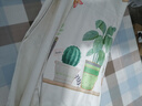 迪茵门帘布艺隔断帘帘子卧室卫生间免打孔布帘 分片清新绿植85*150cm 实拍图