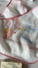 Babyprints围兜婴儿罩衣儿童吃饭宝宝围嘴防溅水油反穿衣2件装 花兔奇遇 实拍图
