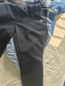 特步（XTEP）男女童小中大童儿童经典百搭针织裤子保暖加绒运动长裤 纯正黑 【9097春秋】 165 cm 实拍图