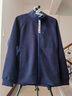 优衣库男装针织摇粒绒拉链茄克/长袖外套廓系夹克25秋冬479863 69 藏青色 S /165/84A 实拍图