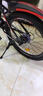 凤凰（Phoenix）儿童自行车山地车男女学生脚踏车6-15岁童车 霸道 黑红色 22寸 实拍图