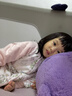 威尔贝鲁（WELLBER）恒温睡袋婴幼儿1-3岁竹棉睡衣秋冬儿童宝宝防踢被子薄夹棉 绮梦S 实拍图