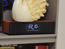 山水（SANSUI） P300无线蓝牙音箱大音量复古桌面小音响便携式电脑音响重低音炮家用客厅播放器带闹钟 P300【书房桌面蓝牙音响】 实拍图