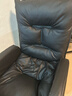 奥伦福特老板椅办公椅电脑椅靠背椅家用可躺转椅搁脚午休电竞椅子懒人座椅 黑色豪华款-带扶手袋 实拍图