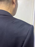 雅戈尔（YOUNGOR）西服男士050款上衣秋冬青年男套西上衣羊毛面料经典西服 藏青 M 170/92A 实拍图