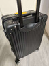SOO行李箱男万向轮拉杆箱耐磨抗摔20英寸A330旅行箱密码箱女商务黑色 实拍图