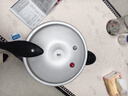 双喜高压锅燃气电磁炉通用铝合金家用直型压力锅防爆22CM/5.5L 实拍图