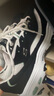 斯凯奇（Skechers）七夕女鞋夏季蕾丝熊猫鞋厚底增高百搭休闲运动经典复古老爹鞋 黑色/白色/BKW 37.5 尺码偏大，建议选小半码 实拍图