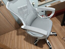锦汐 电脑椅家用办公椅子靠背人体工学椅学习转椅老板座椅游戏电竞椅 【可后躺】白框灰网 实拍图