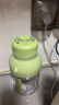 九阳（Joyoung）榨汁机 网红榨汁桶 便携式运动榨汁杯 无线充电果汁杯随行杯 小胖吨 L8-LJ590绿 实拍图