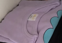 红豆居家（Hodohome）儿童秋衣秋裤女童纯棉薄款中大童女孩学生保暖内衣套装108浅紫140 实拍图