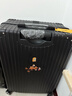 SOO行李箱男万向轮拉杆箱耐磨抗摔26英寸A330旅行箱密码箱女商务黑色 实拍图