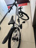 飞鸽（FLYING PIGEON）山地自行车成人男女变速山地车青少年中小学生车越野户外骑行单车 【高碳钢】G8002代-辐条轮-白色 26寸轮组（适合160-180cm） 21速入门版 实拍图