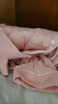 京东京造【10A抑菌】A类一等品50支纯棉睡衣女睡衣秋冬情侣家居服浅粉XL 实拍图