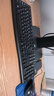 罗技（Logitech）MK120 键鼠套装 有线键鼠套装 办公键鼠套装 电脑键盘 USB即插即用 全尺寸 黑色 实拍图