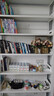 家用书架图书馆钢制落地书架置物架儿童书柜绘本架客厅简约储物架 2.4米高七层 长110*宽30cm【升级特厚】 实拍图