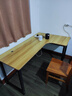 久丞家具转角电脑桌学生家用书桌双人书架一体组合桌卧室拐角L型电竞桌子 【加厚16mm桌面】浅胡桃右转角 160x100x74cm 实拍图