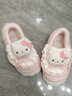 利达妮（TZLDN）HelloKitty凯蒂猫棉拖鞋女秋冬季包跟外穿2025新款保暖可爱棉鞋女 凯蒂猫【甜妹围裙款】 38-39 【适合37-38】 实拍图