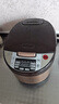 【京东物流】电饭煲电饭锅家用多功能智能电饭煲3L4L5L大容量3-5人可预约蒸煮定时全自动 金色 3L 黑晶 实拍图