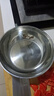 【不锈钢】和面盆厨房烘焙家用火锅盆洗菜打蛋汤锅盆醒面盆料理盆 30cm【热卖款】不锈钢 和面盆 实拍图