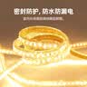 得焺led灯带220v高压户外防水灯酒店别墅工程超亮条装饰线形灯户外照明灯5米装-白光【10W-120珠/米】 实拍图