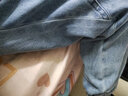 写璇春秋季男士牛仔裤宽松弹力大码运动九分裤休闲哈伦裤工装裤束脚裤 【2条装】510浅蓝+510灰色 M 建议【90-105斤】 实拍图