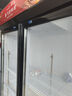 新飞 （Frestec）展示柜冷藏保鲜柜酒水饮料冰柜双开门冷藏柜酒店冷藏保鲜柜超市直冷玻璃门风冷无霜冰箱立式冷柜 双门黑红680L【直冷省电】【限时直降】 实拍图