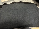 恒源祥高端100%纯山羊绒中年男士加厚保暖半高领纯色羊绒打底衫套头毛衣 时尚灰【礼盒包装】 加厚 2XL /180【建议160-180斤】 实拍图