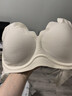 ubras虞书欣同款钻石纱夹心软支撑花瓣杯文胸内衣女胸罩 背勾-燕麦奶 S 实拍图