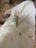 蕉内（Bananain）520H超级市场男女士睡衣缎面长袖长裤冰丝凉感情侣家居服春夏季 【女士】果绿条纹—苹果 M 实拍图