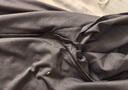 京东京造【已售300w件】短袖t恤男衣服秋季男士打底外穿 深灰色 3XL 实拍图