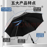 米波迪（Meebordi）雨伞大号加固加厚结实抗风大暴雨长柄抗风暴8骨高尔夫自营定制 实拍图