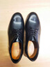 Clarks其乐泰顿系列男士德比鞋布洛克正装商务舒适皮鞋男 黑色 261103098 Tilden Cap 39.5 实拍图