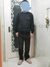 Levi's【商场同款】李维斯冬暖系列男士美式505直筒牛仔裤00505 黑色 32 (32) 实拍图