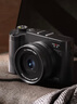 松典（SONGDIAN）数码相机前后双摄6400W高清微单摄像vlog随身便携学生入门级照相机dc218 黑色+广角镜 256G内存 实拍图