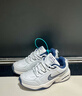 耐克轻便训练鞋老爹鞋冬季健身缓震运动NIKE MONARCH 4 415445 102白色/金属银/深藏青 38 (240mm) 实拍图