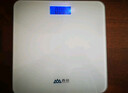 香山 体重秤 电子秤人体家用健康秤高精度  高清LCD显示 云白 电池款 实拍图