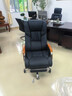 凯联（KAILIAN）真皮老板椅可躺牛皮大班椅子商务电脑椅书房家用舒适久坐办公座椅 贵族黑+搁脚 纳帕皮 实拍图