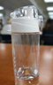 希乐塑料水杯tritan运动男女大容量户外学生杯子600ml雪球白XL-2217 实拍图
