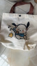 小熊帆布包女学生便携上班帆布兜手提包手拎便当帆布袋 帕恰狗（带按扣）活动 实拍图