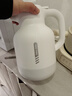 JEKO&JEKO保温壶家用热水瓶玻璃内胆暖水壶大容量宿舍开水瓶 1.5L 月光白 实拍图