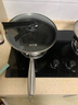 炊大皇 炒锅 304不锈钢炒菜锅煎锅 平底不粘炒锅32cm 可立可视盖不挑灶 实拍图