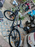 飞鸽山地自行车铝合金车26寸24速男女式成人学生儿童青少年越野单车灰 实拍图