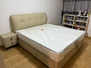 全友家居头层牛皮软包靠背床1.8×2米主卧室双人高箱储物收纳皮艺大床 实拍图