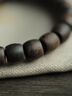 龍隐正宗沉香手串男士款天然海南莺歌绿奇楠手链女佛珠檀木高端文玩 【九分沉】8x7mmx25颗 实拍图