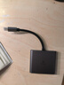 毕亚兹 Type-C转hdmi/USB3.0/PD扩展坞苹果电脑转换器macbook 转接头手机接投影仪显示器拓展坞USB-C分线 实拍图