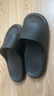 朴西香蕉船情侣凉拖鞋女浴室不易滑室内居家四季拖鞋男 黑色 37-38 实拍图